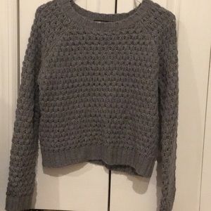 Cropped Grey sweater